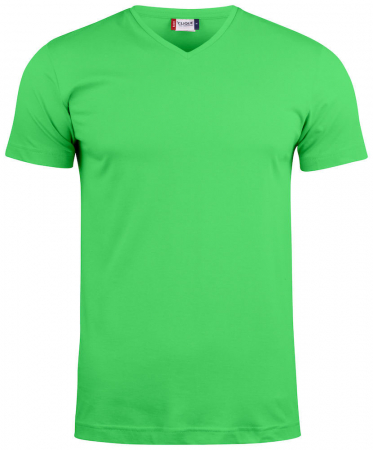 Basic-T V-Neck T-Shirt von Clique