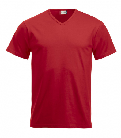 Basic-T V-Neck T-Shirt von Clique