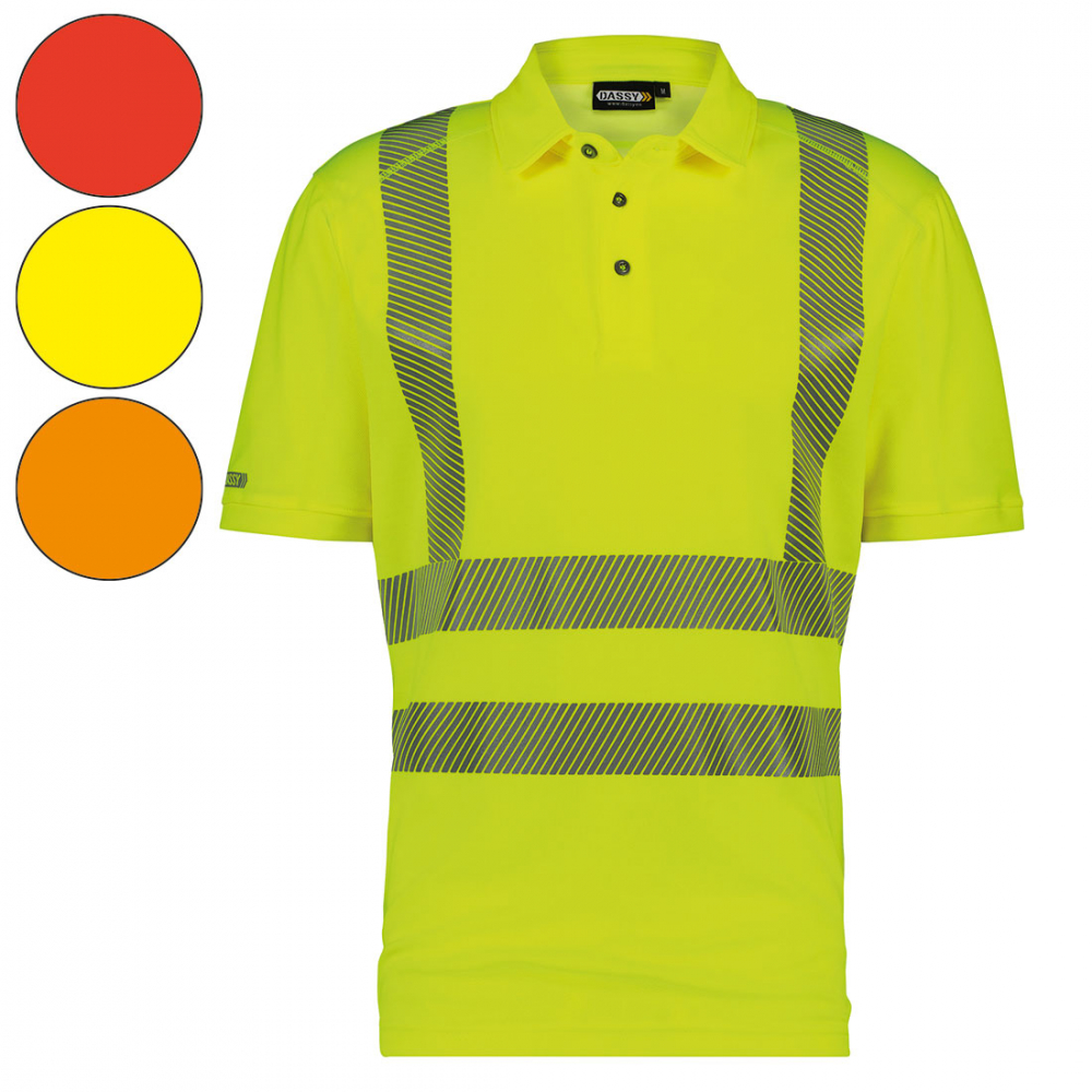 BRANDON Warnschutz-Poloshirt von Dassy