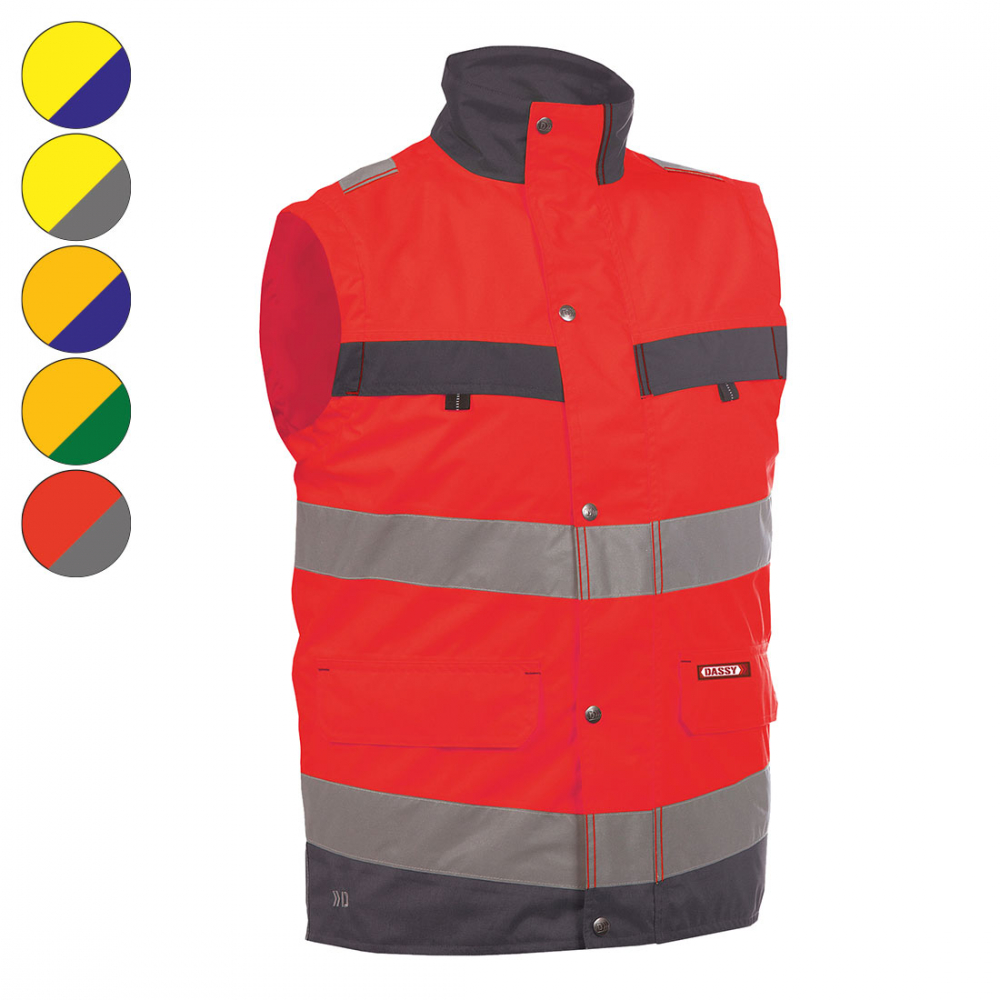 BILBAO Warn-Wetterschutzweste von Dassy