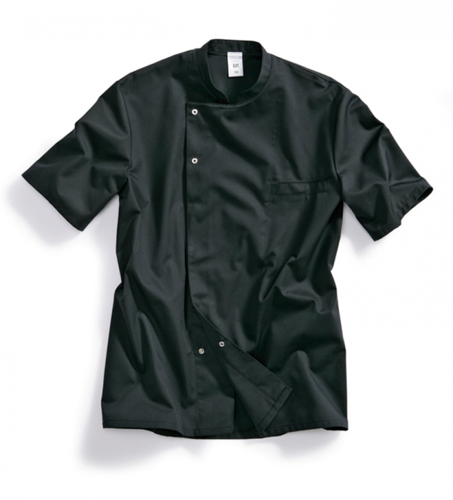 Kochjacke Uni 1548 KA schwarz AUSLAUF