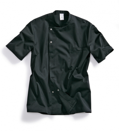 Kochjacke Uni 1548 KA schwarz AUSLAUF