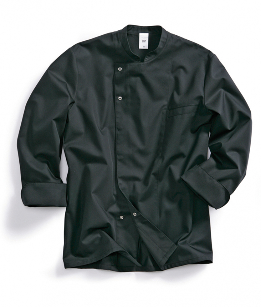 Kochjacke Uni 1547 schwarz AUSLAUF