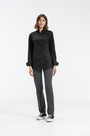 Damen Kochjacke Druckknopfleiste 5405 v Greiff