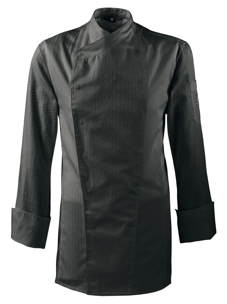 Kochjacke Unisex Satinstreif 5544 von Greiff