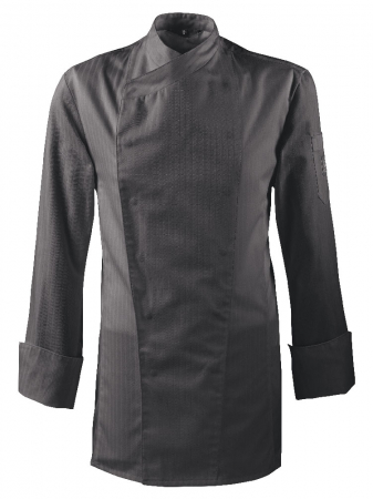 Kochjacke Unisex Satinstreif 5544 von Greiff