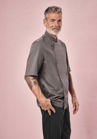 Kochjacke KA Druckknopfleiste 5562 v. Greiff