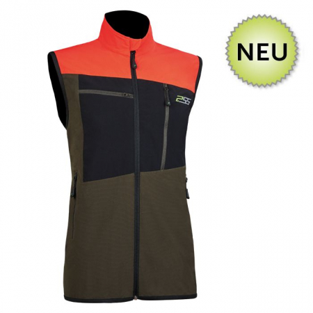 Funktionsweste X-treme Breeze orange/grün v PSS