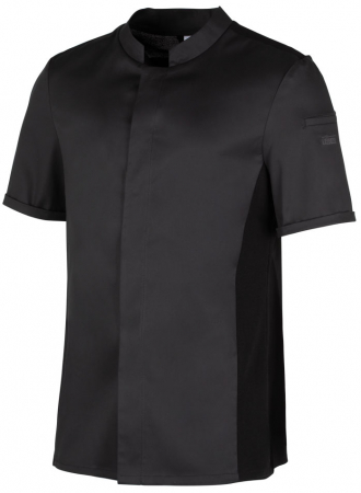 Kochhemd 1378 schwarz KA Tencel v Leiber