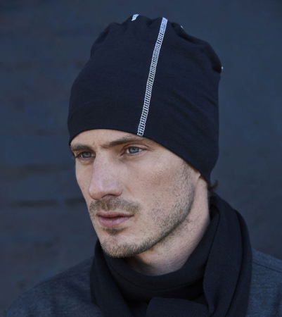George Fleece-Beanie Reflektive von Clique